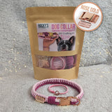 Make Your Own Dog Collar & Friendship Bracelet Craft Kit - PINK