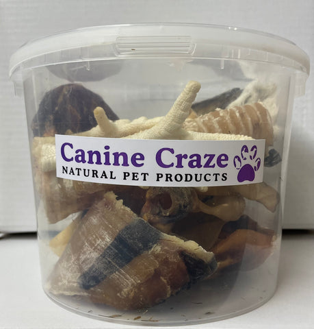 Canine Craze Natural Treat Bucket