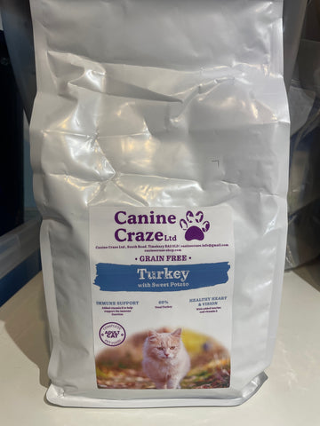 Canine Craze Grain Free Adult Cat Food 2kg