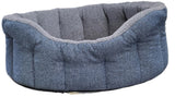 Premium Orkney Tweed Fleece Lined Bolster Beds