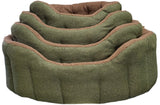 Premium Orkney Tweed Fleece Lined Bolster Beds