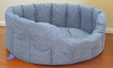 P&L Country Dog Tough Heavy Duty Oval High Sided Waterproof Dog Beds.