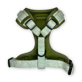 Tweed Adjustable Harness - Sage