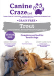 Canine Craze Grain Free Dog Food 2kg